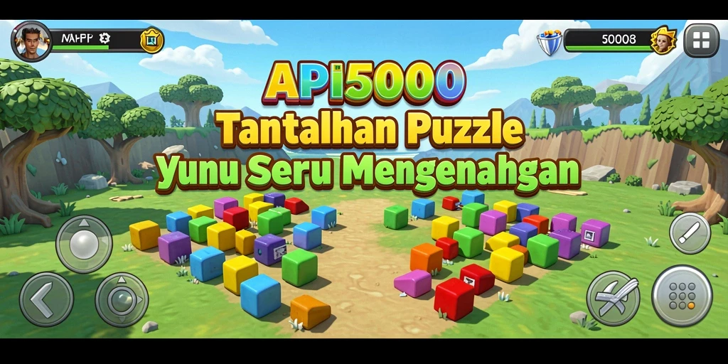 Screenshot gameplay API5000 menunjukkan teka-teki yang menantang dan menarik.