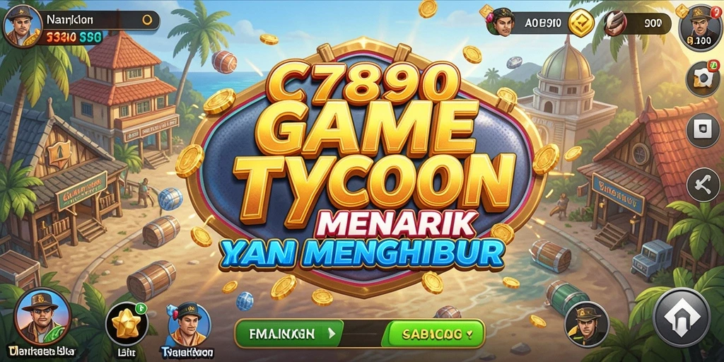 Tampilan gameplay C7890 yang menarik dan dinamis.