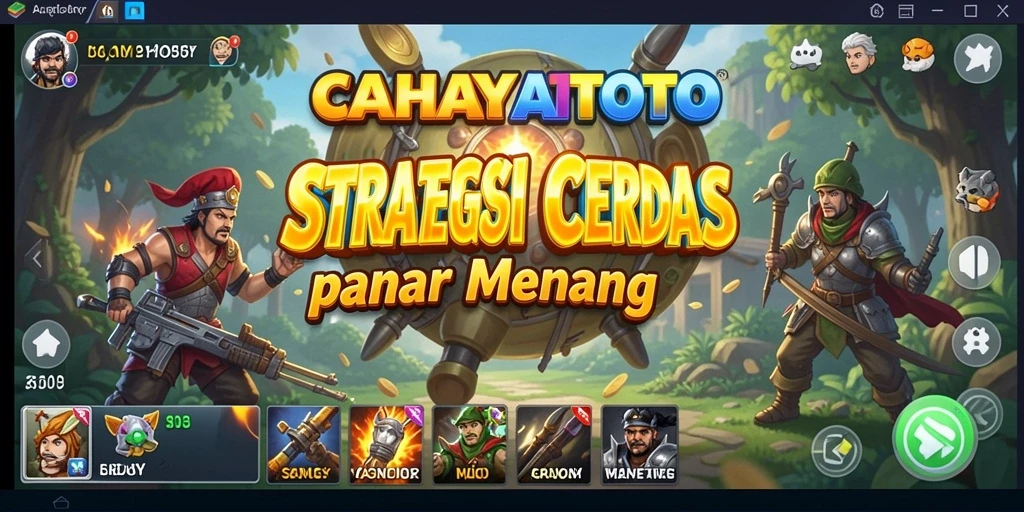 Tampilan gameplay seru dari CAHAYATOTO dengan strategi yang mendebarkan.