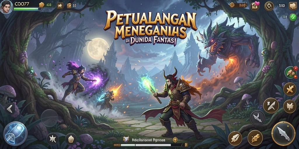 Tampilan gameplay COO77 yang menegangkan dan memukau.