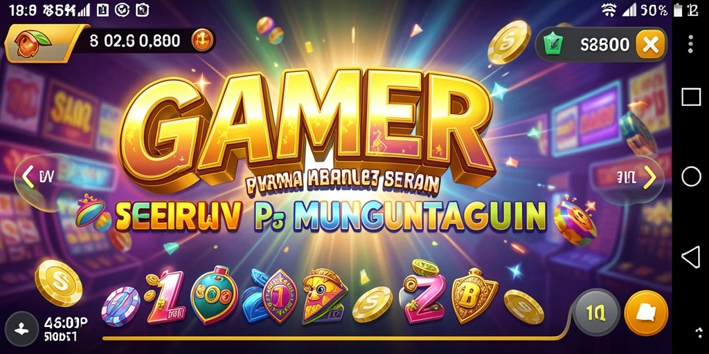 Tampilan gameplay GAMERP dengan tema slot menarik dan fitur bonus.