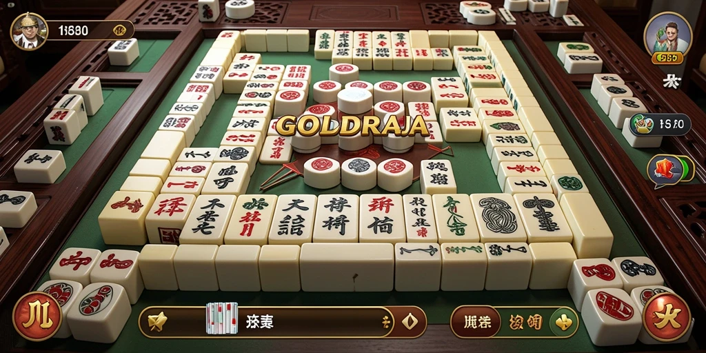 Tampilan gameplay Mahjong yang menarik dan mengasyikkan.