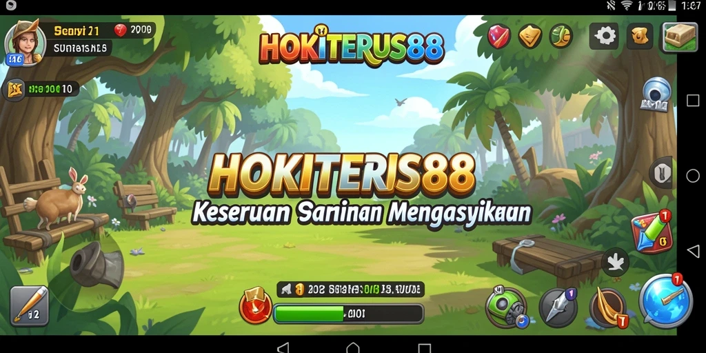 Gameplay menyenangkan dari HOKITERUS88 dalam aksi.