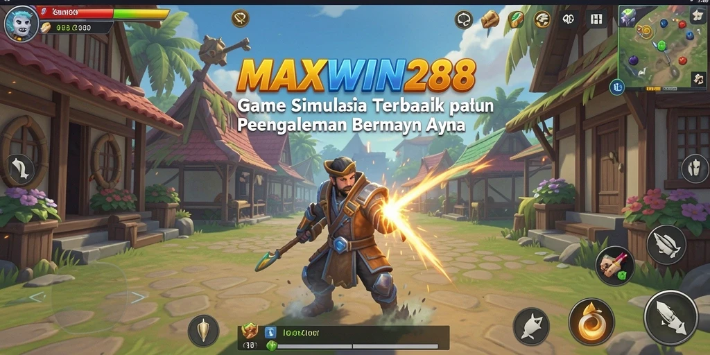 Tampilan gameplay MAXWIN288 yang menakjubkan dalam simulasi.