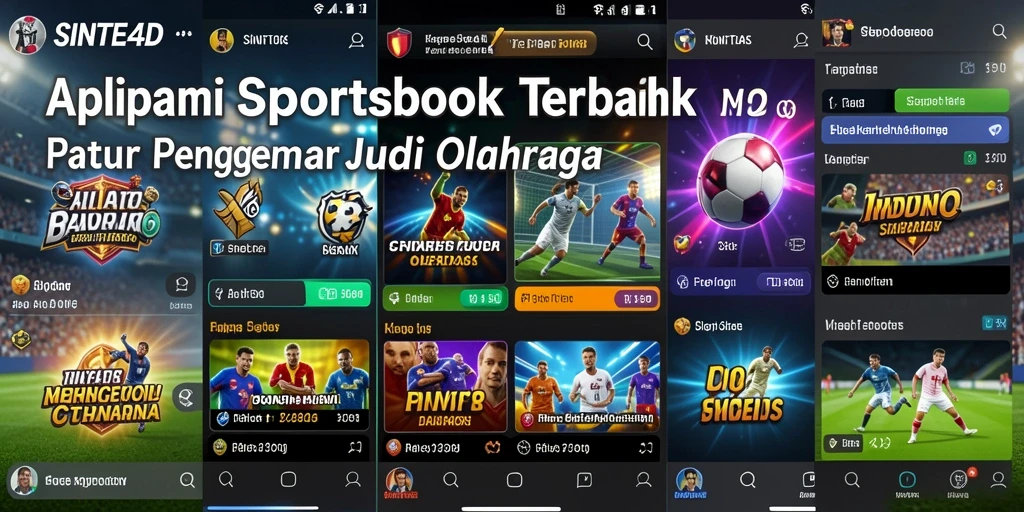 Tampilan menarik dari gameplay taruhan olahraga di SINTE4D.