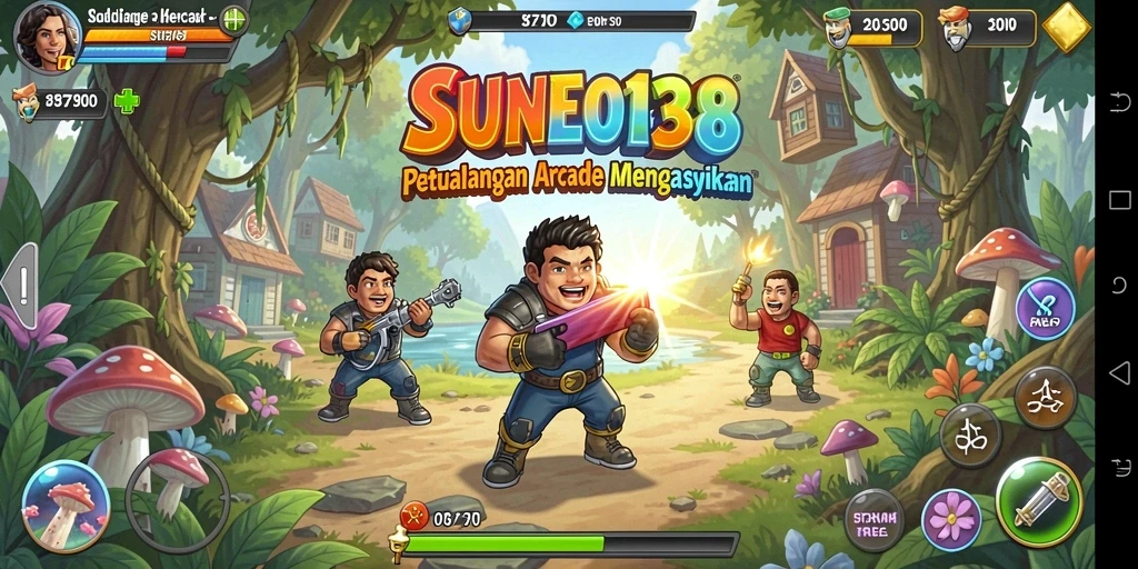 Tangkapan layar gameplay SUNEO138 yang seru dan penuh warna.