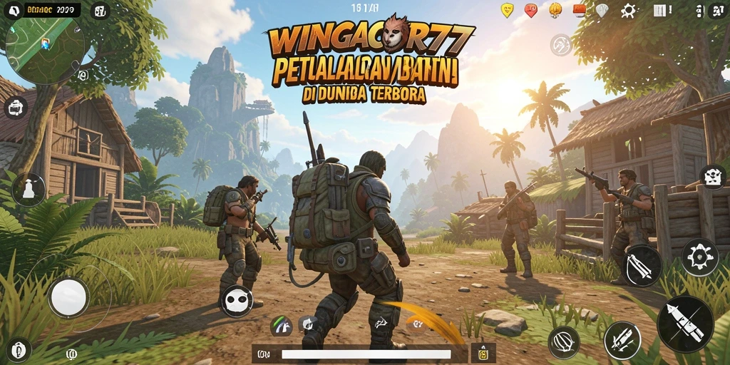Tampilan gameplay <strong>WINGACOR77</strong> yang menakjubkan dalam dunia terbuka.